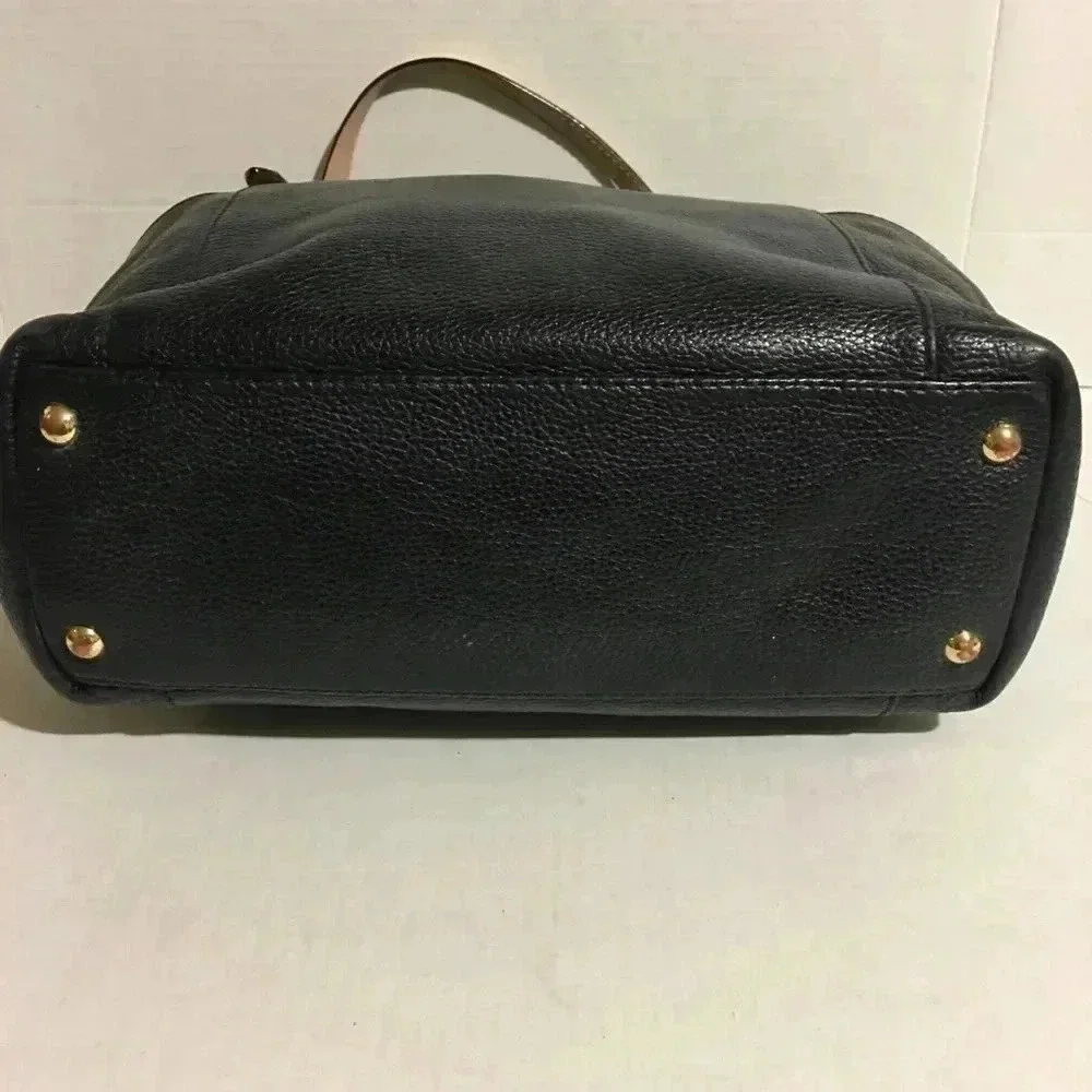 Michael kors Black leather satchel handbag